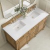 Lorelai 60" Double (Vanity Only Pricing) in Light Natural Oak